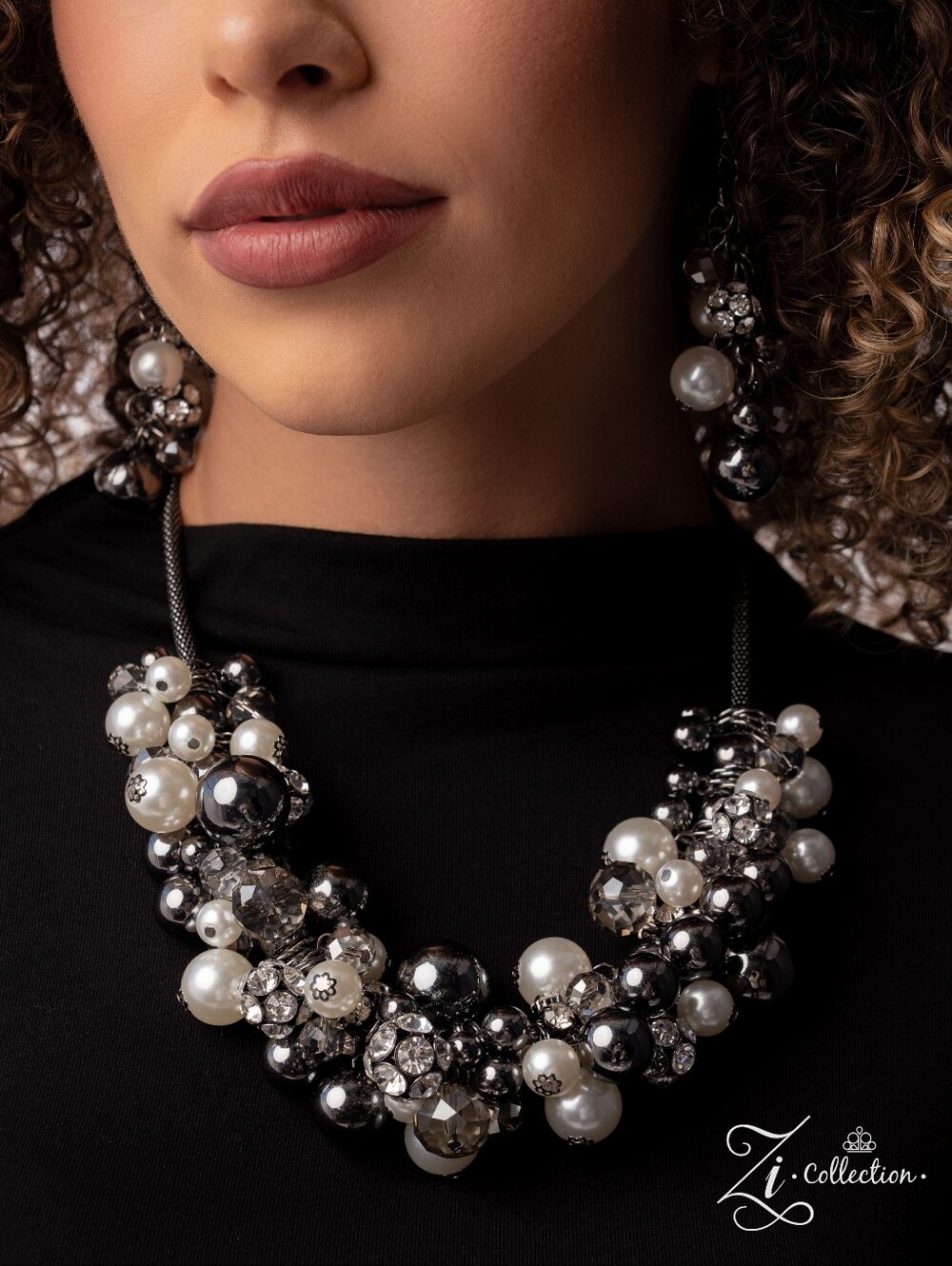 Paparazzi Mischievous - Black Multi Zi Collection Necklace